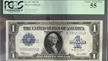 Load image into Gallery viewer, 1923 $1 Silver Certificate Fr#237 - PCGS 55 AU