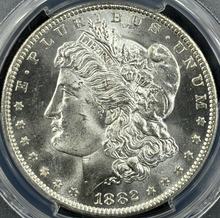 Load image into Gallery viewer, 1882-O $1 Morgan Dollar PCGS MS65 - Stunning Flashy Blast White Gem Nice Strike!