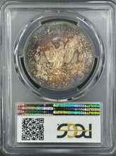 Load image into Gallery viewer, 1878-S $1 Morgan Dollar PCGS MS65 -- Beautiful Green, Blue and Russet Toning