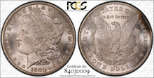 Load image into Gallery viewer, 1880-CC $1 Morgan Dollar 8/7 Reverse Of 1878 PCGS MS66 -- Lustrous Flashy Gem