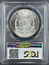 Load image into Gallery viewer, 1885-P $1 Morgan Dollar PCGS MS66 Excellent Sea Green, Russet & Gold Toned Gem