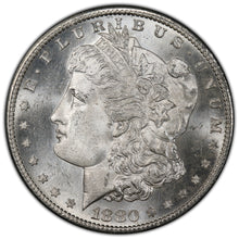 Load image into Gallery viewer, 1880-S $1 Morgan Dollar PCGS MS66 -- Blast White Frosty Gem w/ Great Strike