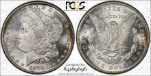 Load image into Gallery viewer, 1878-S $1 Morgan Dollar PCGS MS65 Blast White GEM With Golden Peripherals