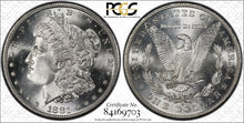 Load image into Gallery viewer, 1881-S $1 Morgan Dollar PCGS MS65+ CAC -- Blast White Lustrous Gem w/ Nice Cheek