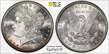 Load image into Gallery viewer, 1881-S $1 Morgan Dollar PCGS MS66+ Amazing Gem w/ Red & Orange Peripheral Toning