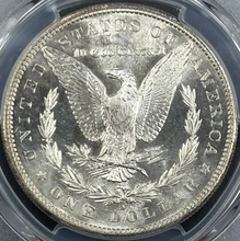 Load image into Gallery viewer, 1881-S $1 Morgan PCGS MS66 Bright White Lustrous Gem w/ Clean Cheek Looks 67