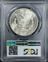 Load image into Gallery viewer, 1881-S $1 Morgan Dollar PCGS MS65+ -- Lustrous Bright White Gem w/ Clean Cheek!
