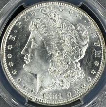 Load image into Gallery viewer, 1881-O $1 Morgan Dollar PCGS MS65 -- Wonderful Blast White Flashy White Gem