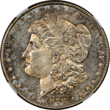 Load image into Gallery viewer, 1878-S $1 Morgan Dollar NGC MS66 Amazing Speckled Orange Gold Toning!