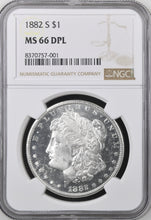 Load image into Gallery viewer, 1882-S $1 Morgan Dollar NGC MS66 DPL -- DEEP MIRRORS & FROSTY -- Rare In DMPL