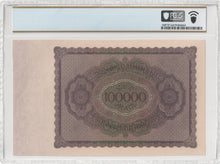 Load image into Gallery viewer, Germany 1923 100,000 Mark P83a -- PCGS Choice Uncirculated 64