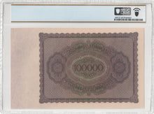 Load image into Gallery viewer, Germany 1923 100,000 Mark P83a - PCGS Choice Uncirculated 65