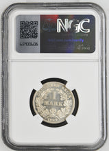 Load image into Gallery viewer, Germany 1904-G 1 Mark NGC MS 66 -- Blast White Gem Flashy Reflective Fields