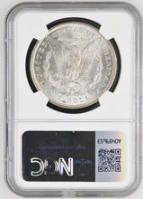 Load image into Gallery viewer, 1889-P $1 Morgan Dollar NGC MS66+ Lustrous Gem w/ Light Golden Peripheral Toning