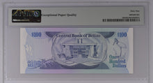 Load image into Gallery viewer, Belize 1989 $100 P50b PMG Superb Gem Uncirculated 69 EPQ - Exceptional Top Pop