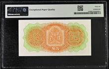 Load image into Gallery viewer, Bermuda 1966 £5 P21d PMG Superb Gem Uncirculated 66 EPQ - Phenomenal Scarce Note