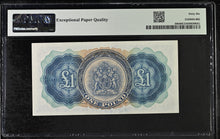 Load image into Gallery viewer, Bermuda 1957 £1 P20b PMG Superb Gem Uncirculated 66 EPQ - Spectacular High Grade