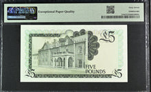 Load image into Gallery viewer, Gibraltar 1988 £5 P21b British Administration -- PMG Superb Gem UNC 67 EPQ