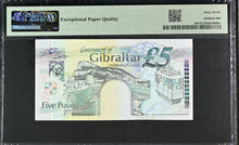 Load image into Gallery viewer, Gibraltar 2000 £5 P29 Commemorative -- PMG Superb Gem UNC 67