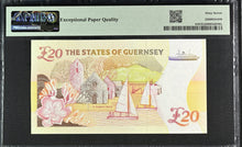 Load image into Gallery viewer, Guernsey 2012 £20 P61 Commemorative -- PMG Superb Gem UNC 67 EPQ