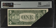 Load image into Gallery viewer, 1935E $1 Silver Certificate Fr1614 Printed Fold Error - PMG 30 VF