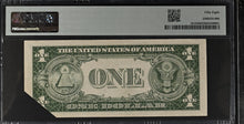 Load image into Gallery viewer, 1935C $1 Silver Certificate Fr1612 Printed Fold Error - PMG 58 Choice AU
