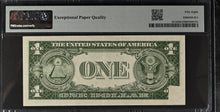 Load image into Gallery viewer, 1935E $1 Silver Certificate Fr1614 Obstructed Printing Error - PMG 58 Choice AU
