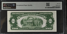Load image into Gallery viewer, 1928B $2 Legal Tender Fr#1503 - PMG 66 EPQ Gem Unc