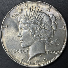Load image into Gallery viewer, 1934-D $1 Peace Dollar Raw - UNC - See Pictures