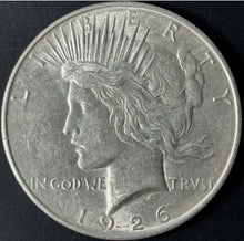 Load image into Gallery viewer, 1926-D $1 Peace Dollar Raw - UNC - See Pictures