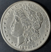 Load image into Gallery viewer, 1898-S $1 Morgan Dollar Raw - AU - See Pictures