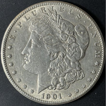 Load image into Gallery viewer, 1901-S $1 Morgan Dollar Raw - AU - See Pictures
