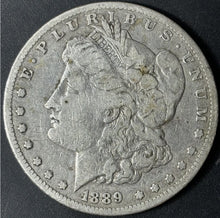 Load image into Gallery viewer, 1889-CC $1 Morgan Dollar Raw - Fine - See Pictures