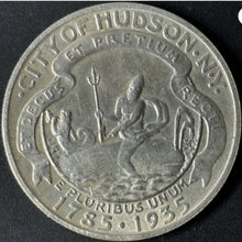 Load image into Gallery viewer, 1935 50¢ Hudson Commemorative Half Dollar Raw - Uncirculated - See Pictures