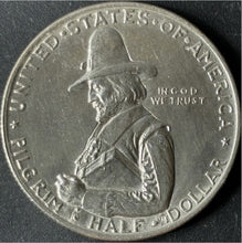 Load image into Gallery viewer, 1920 50¢ Pilgrim Commemorative Half Dollar Raw - Uncirculated - See Pictures