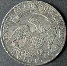 Load image into Gallery viewer, 1832 50¢ Capped Bust Half Dollar Raw - XF - See Pictures