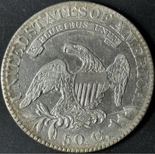 Load image into Gallery viewer, 1824 50¢ Capped Bust Half Dollar Raw - AU - See Pictures