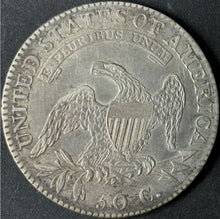 Load image into Gallery viewer, 1818/7 50¢ Capped Bust Half Dollar Sm8 Raw - AU - See Pictures