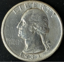 Load image into Gallery viewer, 1932-D 25¢ Washington Quarter Raw - AU - See Pictures