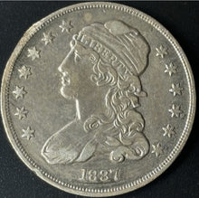 Load image into Gallery viewer, 1837 25¢ Capped Bust Quarter Raw - XF - See Pictures