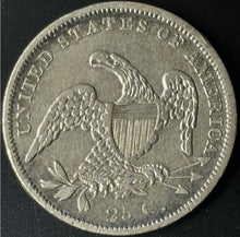 Load image into Gallery viewer, 1837 25¢ Capped Bust Quarter Raw - XF - See Pictures