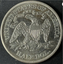 Load image into Gallery viewer, 1877-CC 50¢ Seated Liberty Half Dollar Raw - UNC - See Pictures