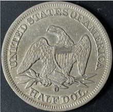 Load image into Gallery viewer, 1856-O 50¢ Seated Liberty Half Dollar Raw - AU - See Pictures