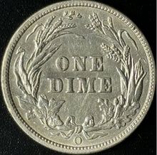 Load image into Gallery viewer, 1902-O 10¢ Barber Dime Raw - AU - See Pictures
