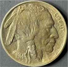 Load image into Gallery viewer, 1914-S 5¢ Buffalo Nickel Raw - AU - See Pictures