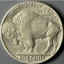 Load image into Gallery viewer, 1915-D 5¢ Buffalo Nickel Raw - AU - See Pictures
