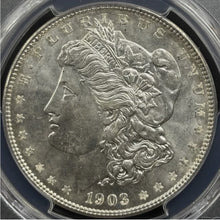Load image into Gallery viewer, 1903-P $1 Morgan Dollar PCGS MS66 - Blast White Lustrous Gem