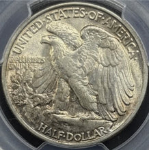 Load image into Gallery viewer, 1946-P 50C Walking Liberty Doubled Die Rev. PCGS AU58 - Attractive Near Unc Coin