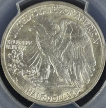 Load image into Gallery viewer, 1929-S 50C Walking Liberty PCGS AU58 - Nice Near Unc!