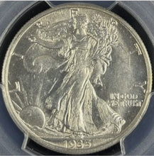 Load image into Gallery viewer, 1935-S 50C Walking Liberty PCGS AU58 - Lustrous & White Coin